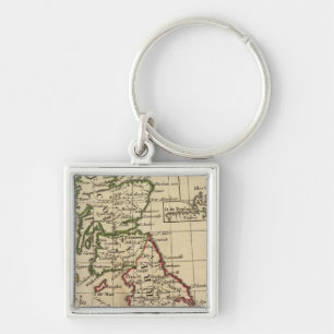 England, Scotland, Ireland Key Ring