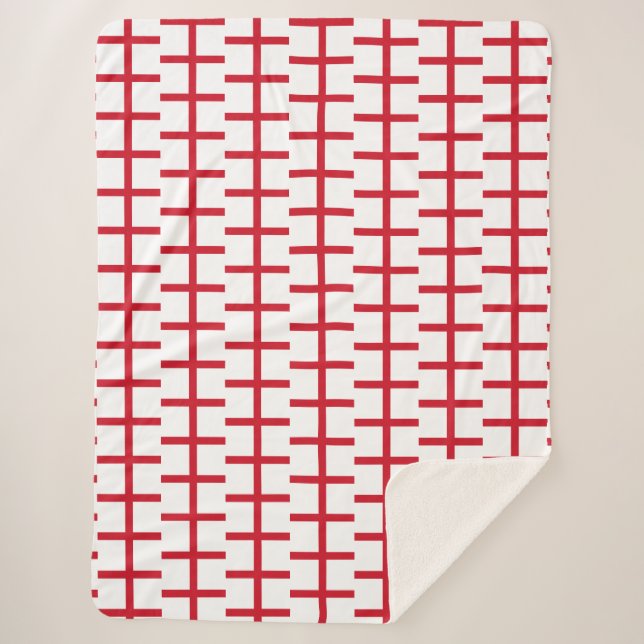 England Sherpa Blanket (Front)