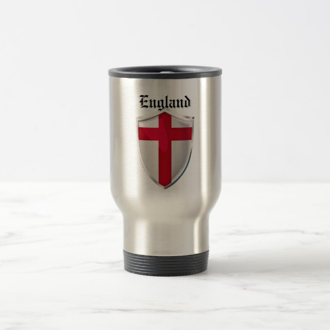 England Shield Travel Mug (Center)