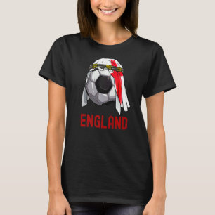 England Soccer 2022 Arab Keffiyeh England British T-Shirt