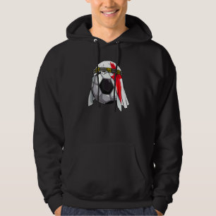 England Soccer Ball 2022 Uk Football British Flag Hoodie