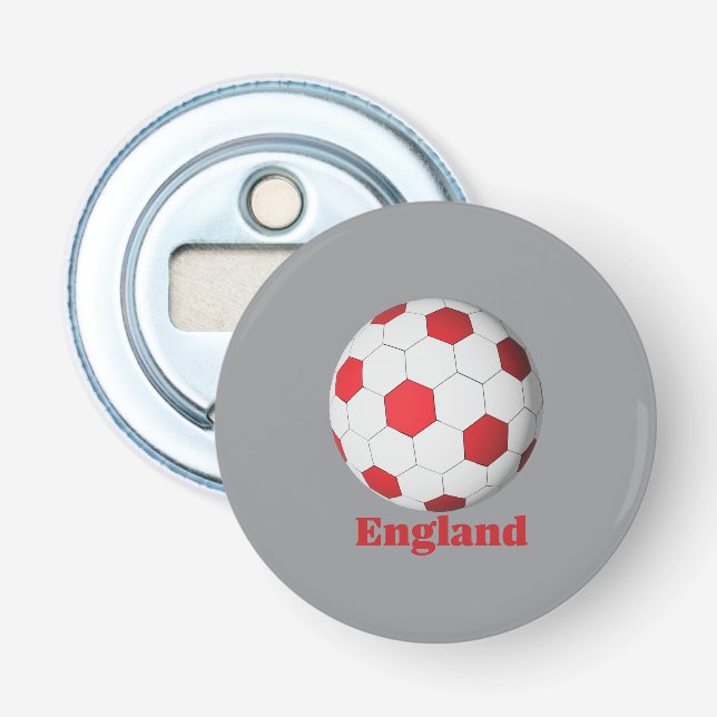England Soccer, Bottle Opener (Front)