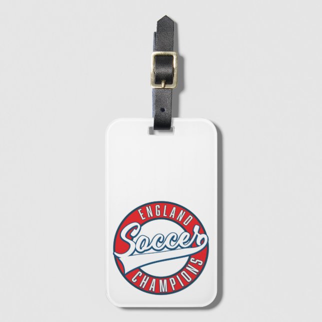 England Soccer Champions logo Luggage Tag (Front Vertical)