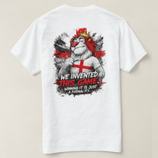 England Soccer Fan Shirt Invented Game Funny Tee