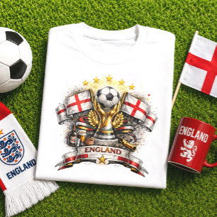 England Soccer Fan St George Football World Cup T-Shirt