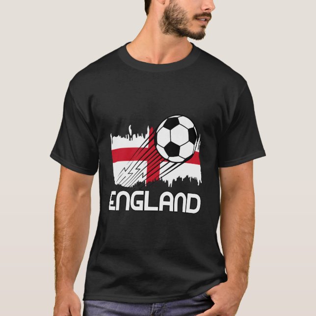 England Soccer Fan T-Shirt (Front)