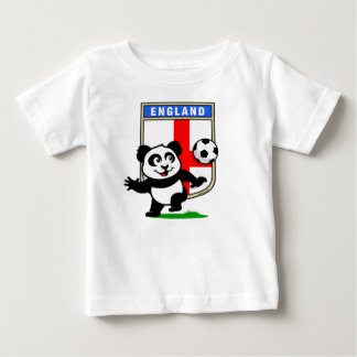 England Soccer Panda (light shirts) Baby T-Shirt