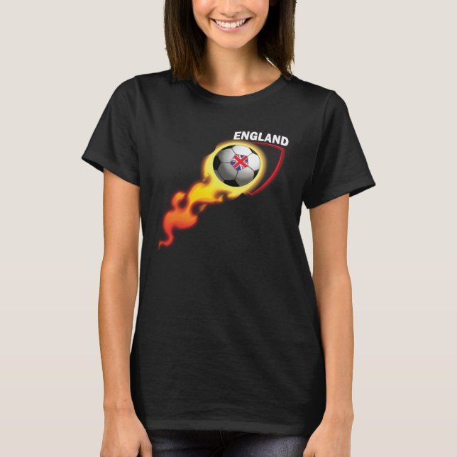 England Soccer Players for England Soccer Fans T-Shirt (Front)