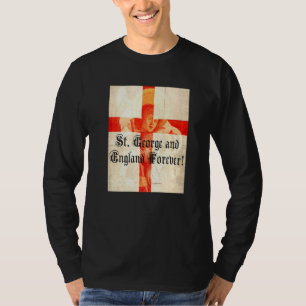 England St George's Cross Patriotic Football T-Shirt