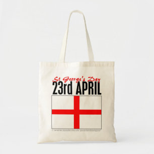 England, St George's Day Tote Bag