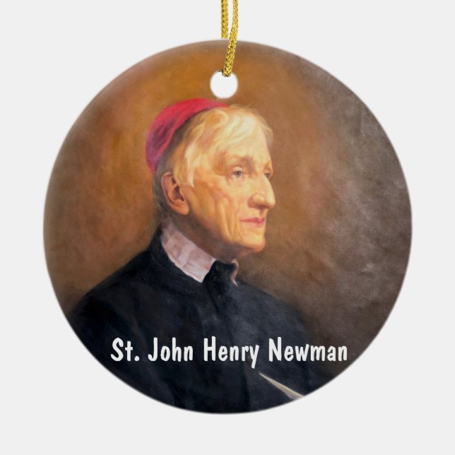 England: St. John Henry Newman Ornament (Front)