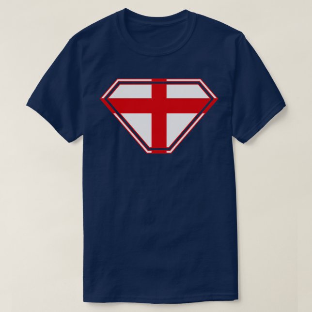 England SuperEmpowered Shield T-Shirt (Design Front)
