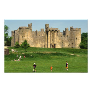 England, Sussex, Bodiam Castle. 2 Photo Print