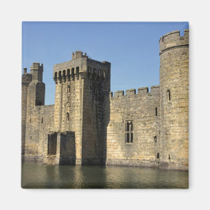 England, Sussex, Bodiam Castle. Magnet