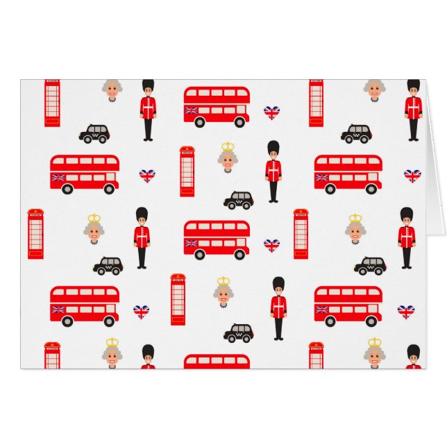 England Symbols Pattern (Front Horizontal)