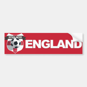 England Team Bumper Sticker