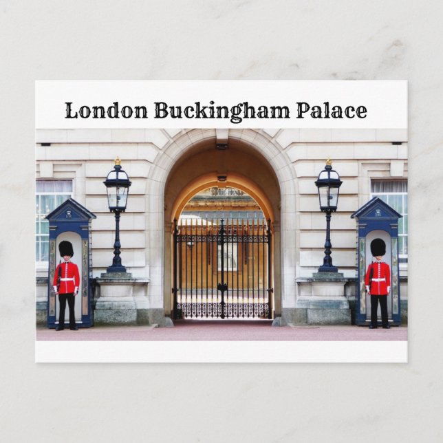 England Tourism London Buckingham Palace Postcard (Front)