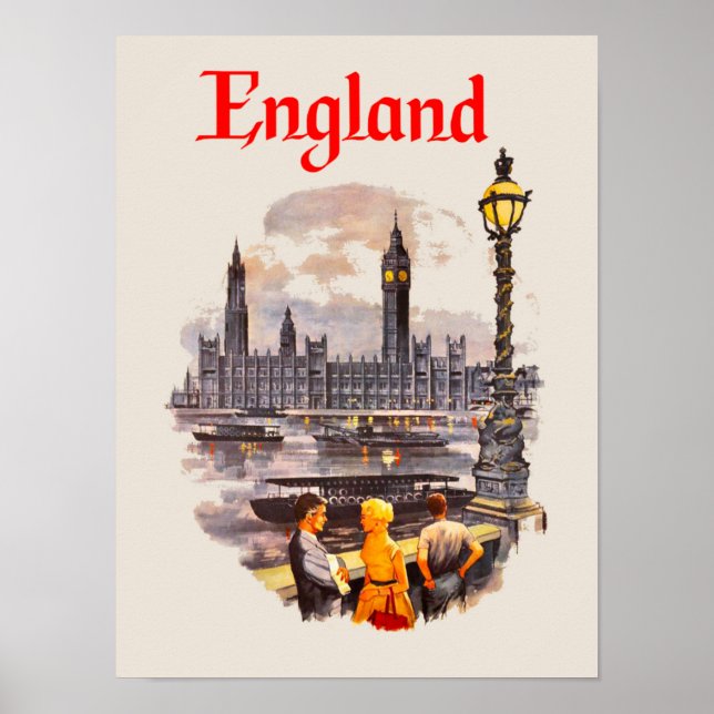 England travel poster (Front)