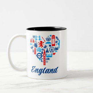 england Two-Tone coffee mug