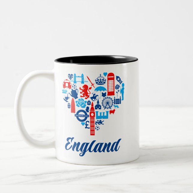 england Two-Tone coffee mug (Left)