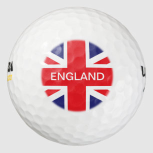 England Union Jack Flag Golf Balls
