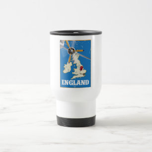 England vintage travel poster. mug