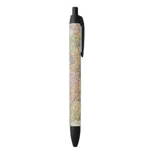 England, Wales 2 Black Ink Pen