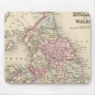England, Wales 5 Mouse Mat
