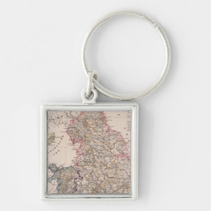 England, Wales Key Ring