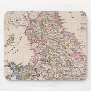 England, Wales Mouse Mat