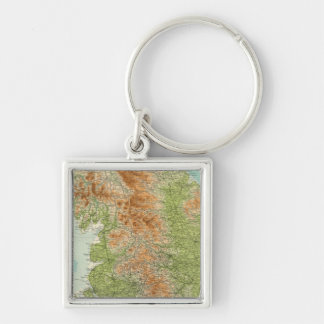 England & Wales, northern section Key Ring
