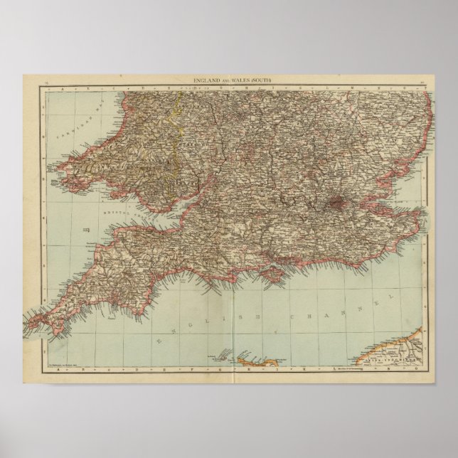 England, Wales S Poster (Front)