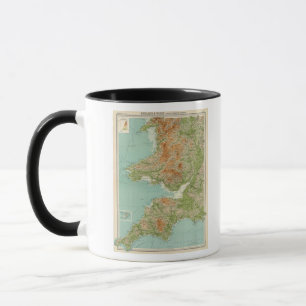 England & Wales, southwestern section Scilly Isles Mug