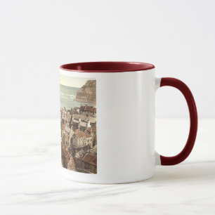 England  whitby Staithes 1890's Mug