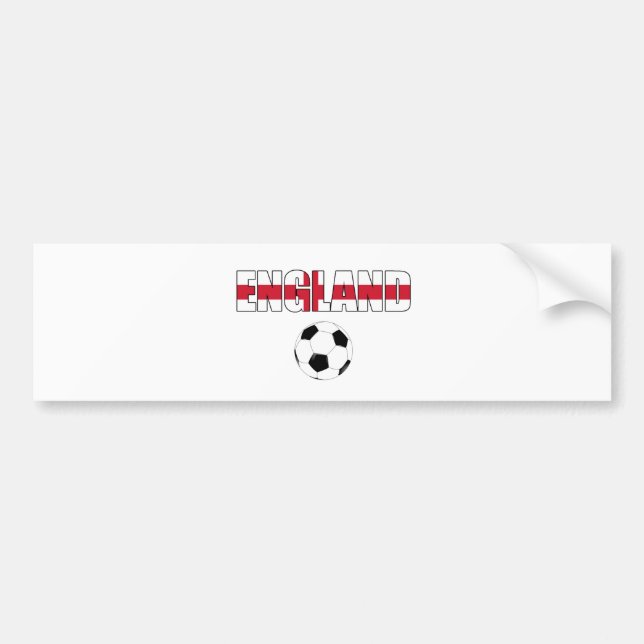 England World Cup 2010 South Africa Bumper Sticker (Front)