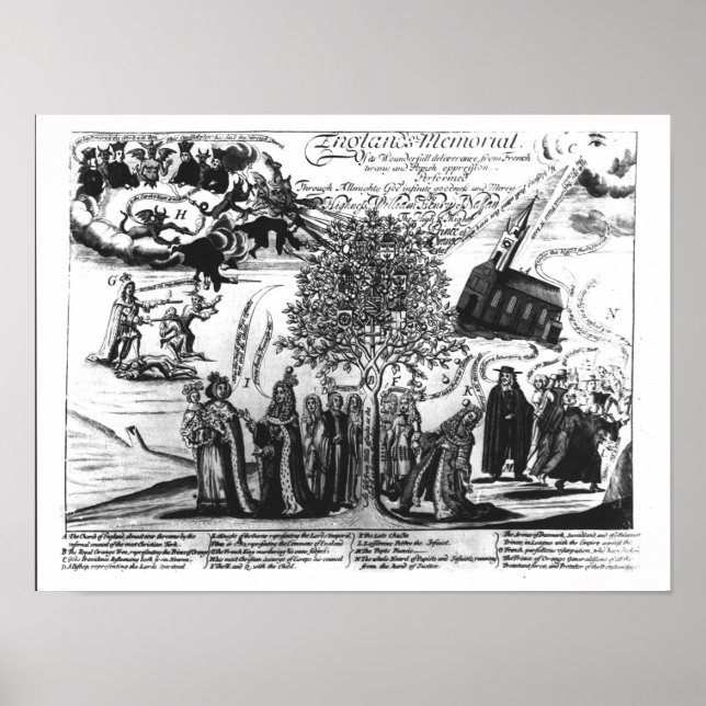 England's Memorial Poster (Front)