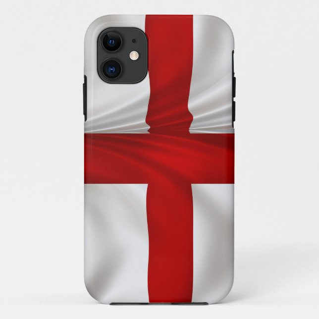 England's St George Cross Patriotic Flag Case-Mate iPhone Case (Back)