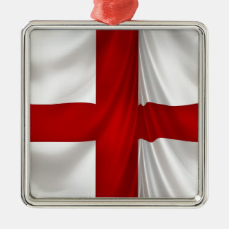 England's St George Cross Patriotic Flag Metal Tree Decoration