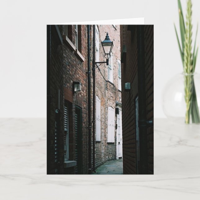 England's Tiny Streets Card (Front)