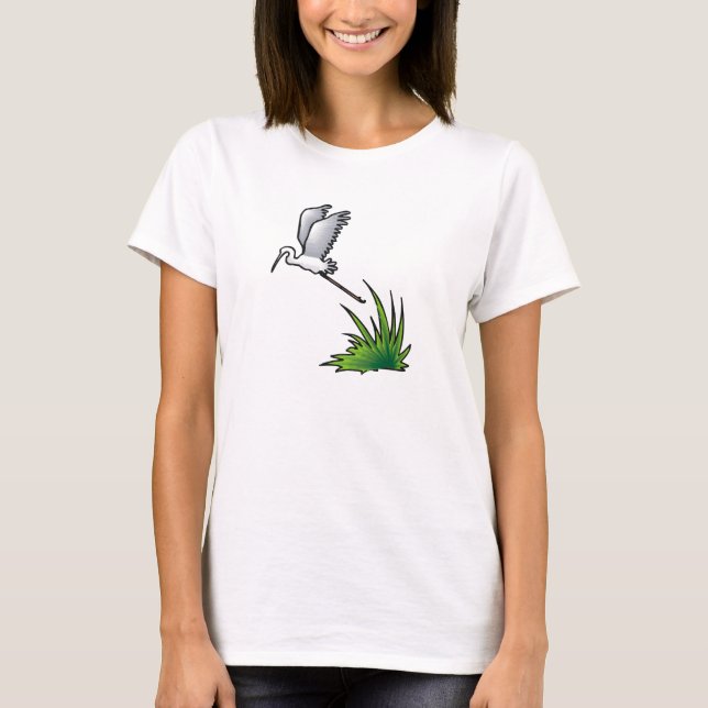 Englebert Egret T-Shirt (Front)