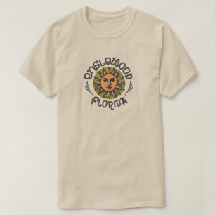 Englewood Florida with Retro Sun T-Shirt