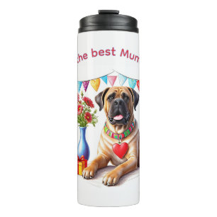 Englische Dogge Mastiff best Mum Thermal Tumbler
