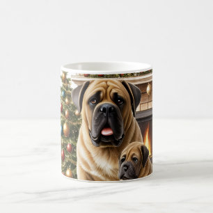 Englische Dogge Mastiff Christmas Coffee Mug