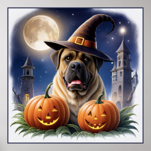 Englische Dogge Mastiff Date Poster