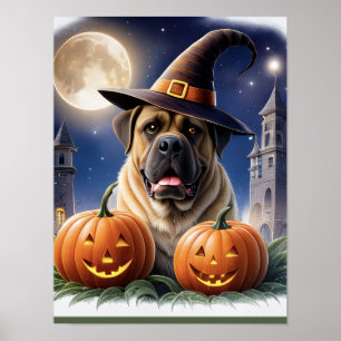 Englische Dogge Mastiff Date Poster
