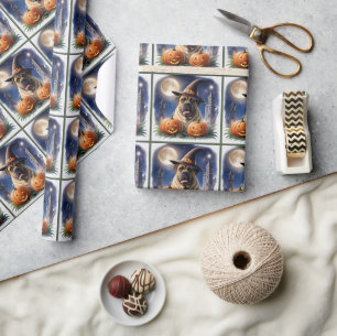 Englische Dogge Mastiff Date Wrapping Paper