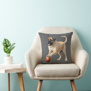 Englische Dogge Mastiff mit Ball Cushion