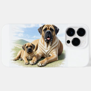 Englische Dogge Mastiff mit Kind Case-Mate iPhone 14 Pro Max Case