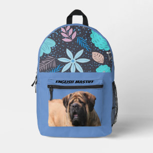 Englischer Mastiff  Printed Backpack