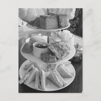English Afternoon Tea Postcard